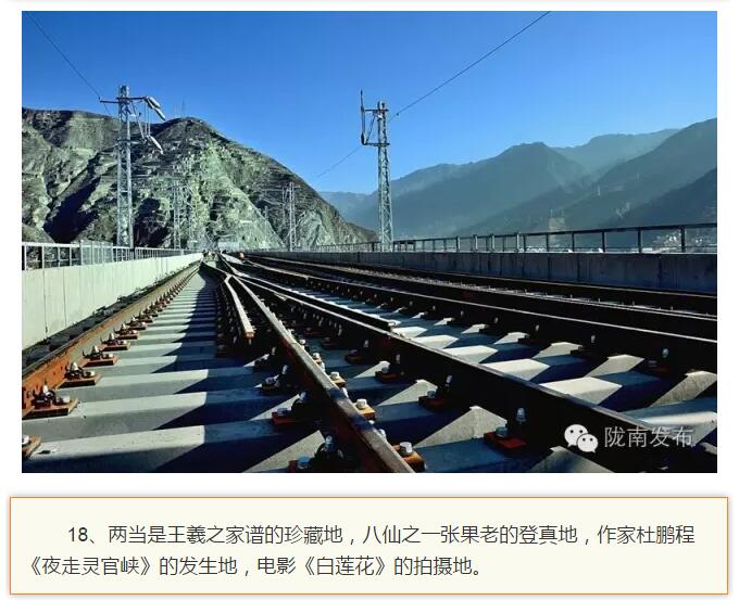 蘭渝鐵路最早由孫中山先生提出？在隴南，你不知道的事兒還有……