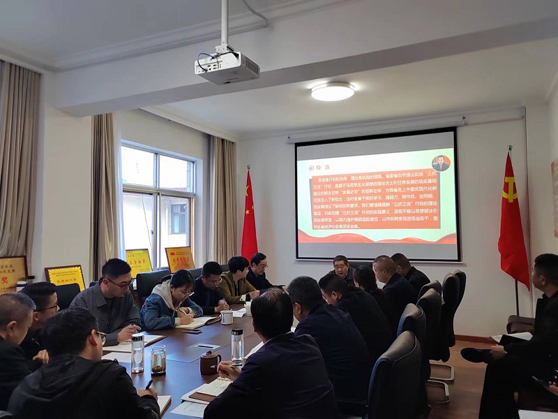 【“三抓三促”行動進行時】市龍江城鄉(xiāng)集團開展“隴南要發(fā)展，我該謀什么”——圍繞“加快集團公司高質(zhì)量發(fā)展，我該謀什么”專題研討